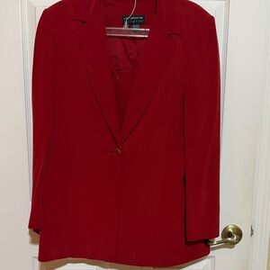 Liz Claiborne Classic Red Blazer